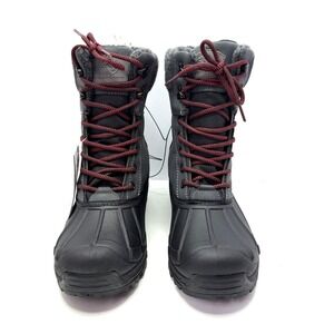 POLAR RANGE Men's Tasco Cold Weather Snow Boots Gray Size 8M NWT